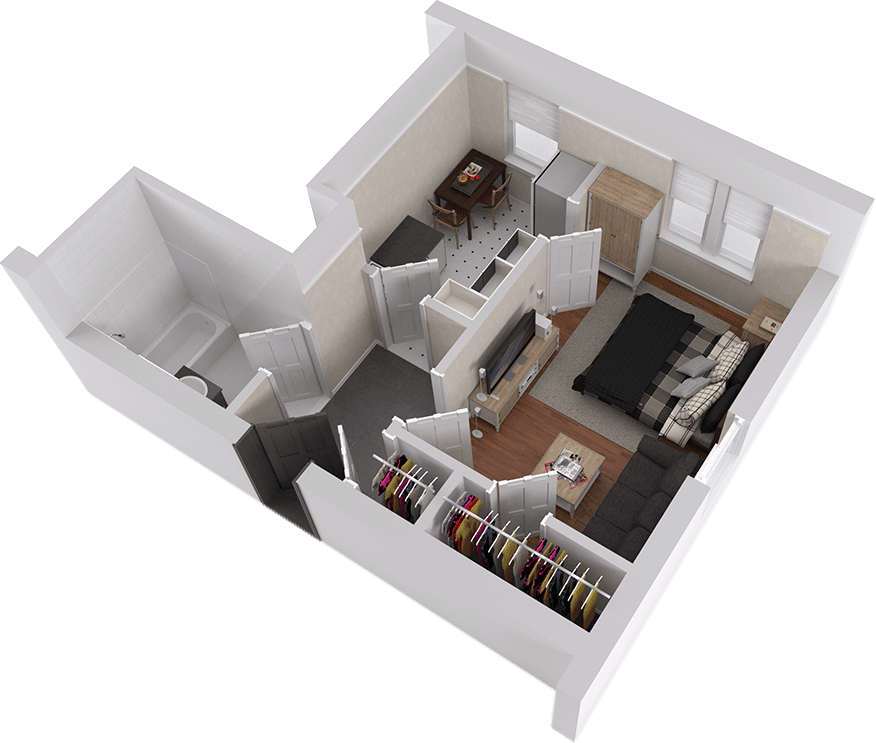 Howe 0x1 365 sqft S1