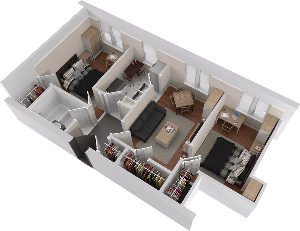 Howe 2&#215;1 711 sqft B1